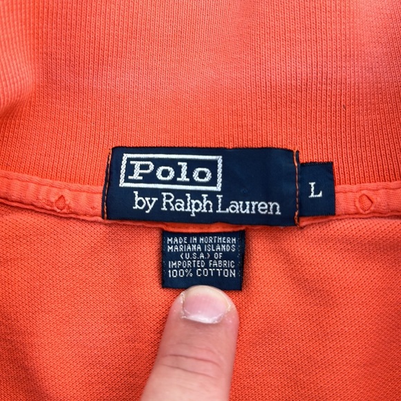 Faded Orange Polo shirt - Picture 2 of 4